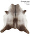 Dark Grey X-Large Brazilian Cowhide Rug 6'10