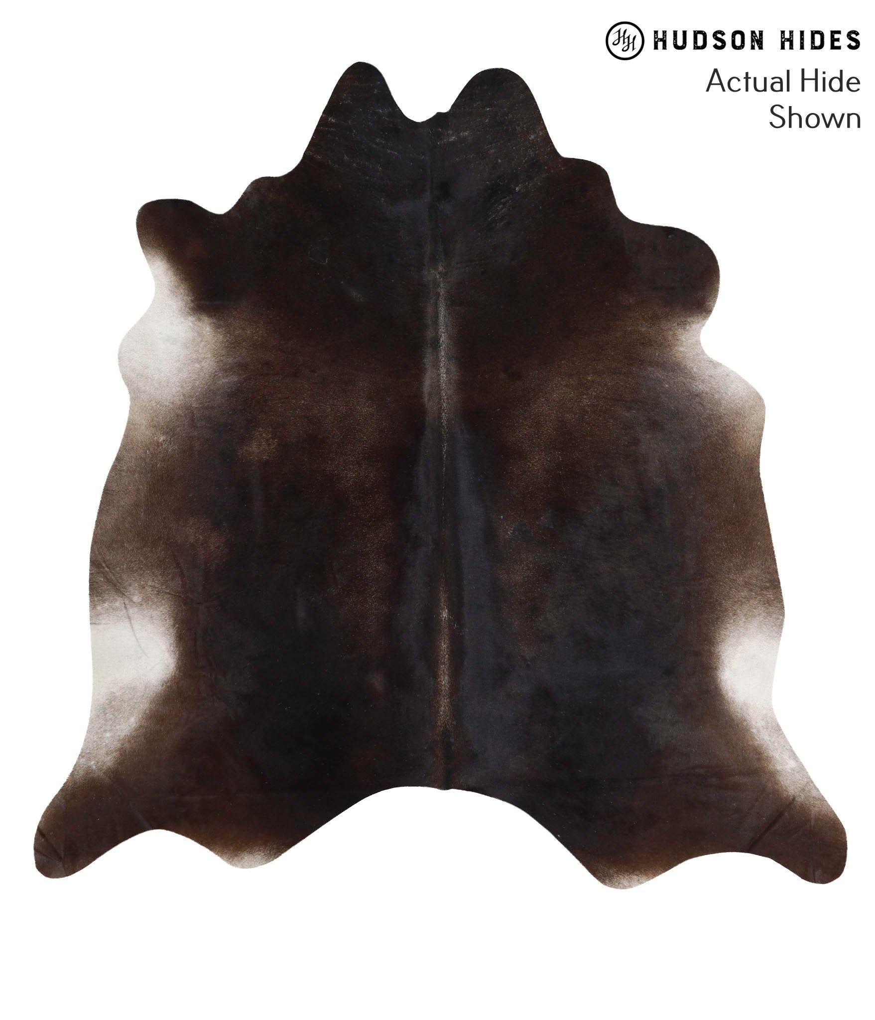 Dark Grey Cowhide Rug #68519