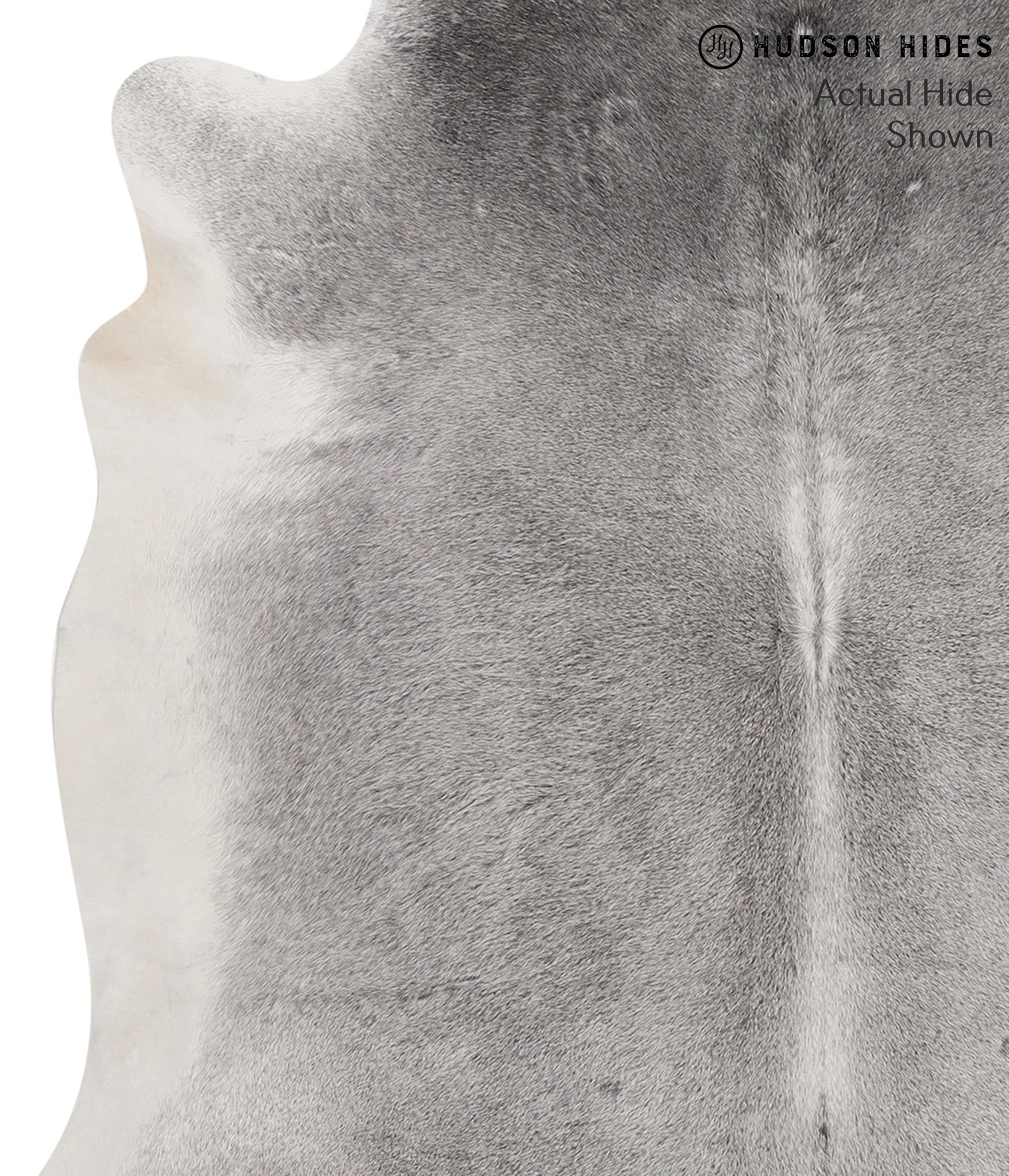 Medium Grey Cowhide Rug #68802