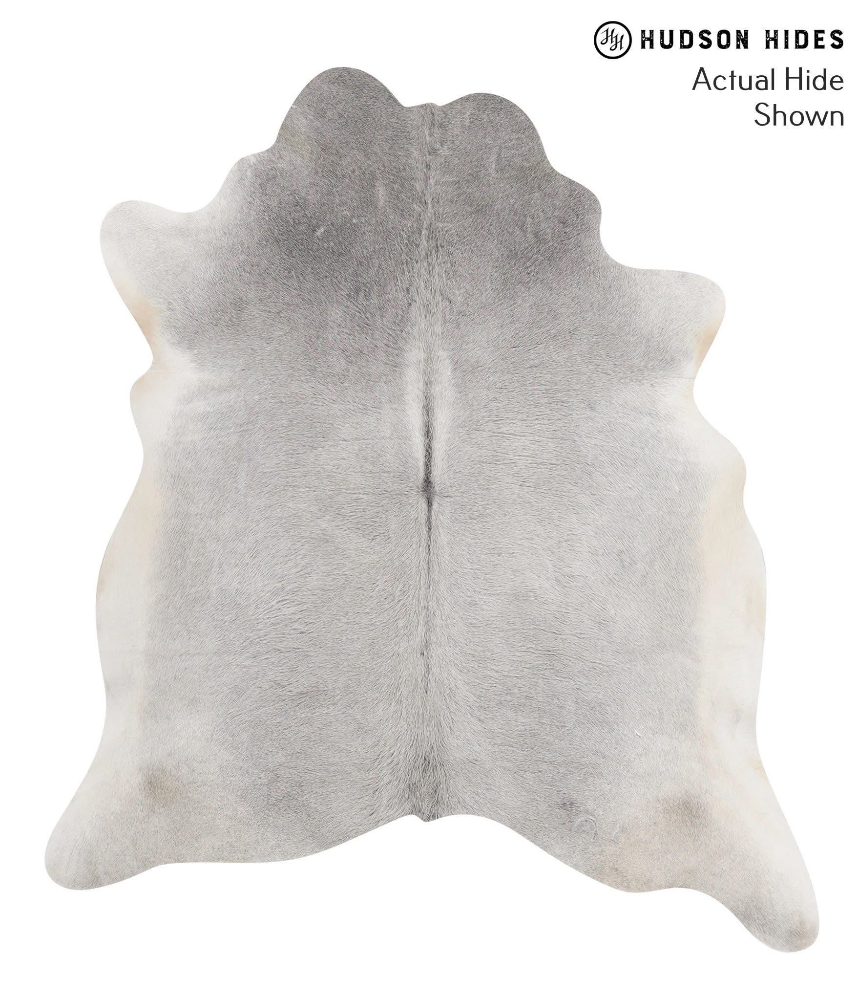 Medium Grey Cowhide Rug #68805