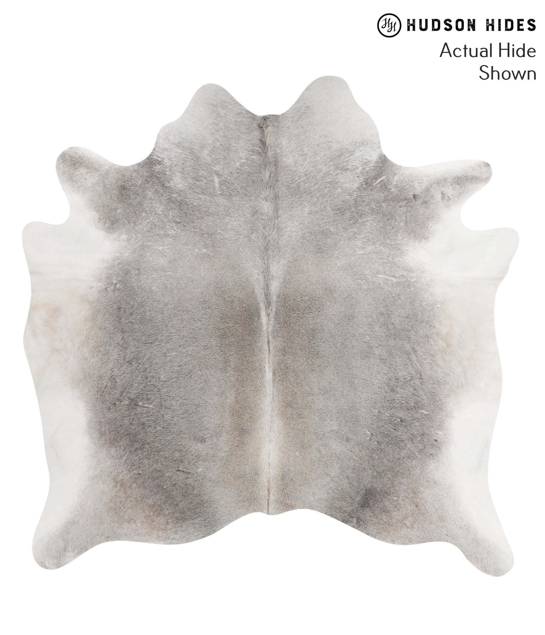 Medium Grey Cowhide Rug #68890