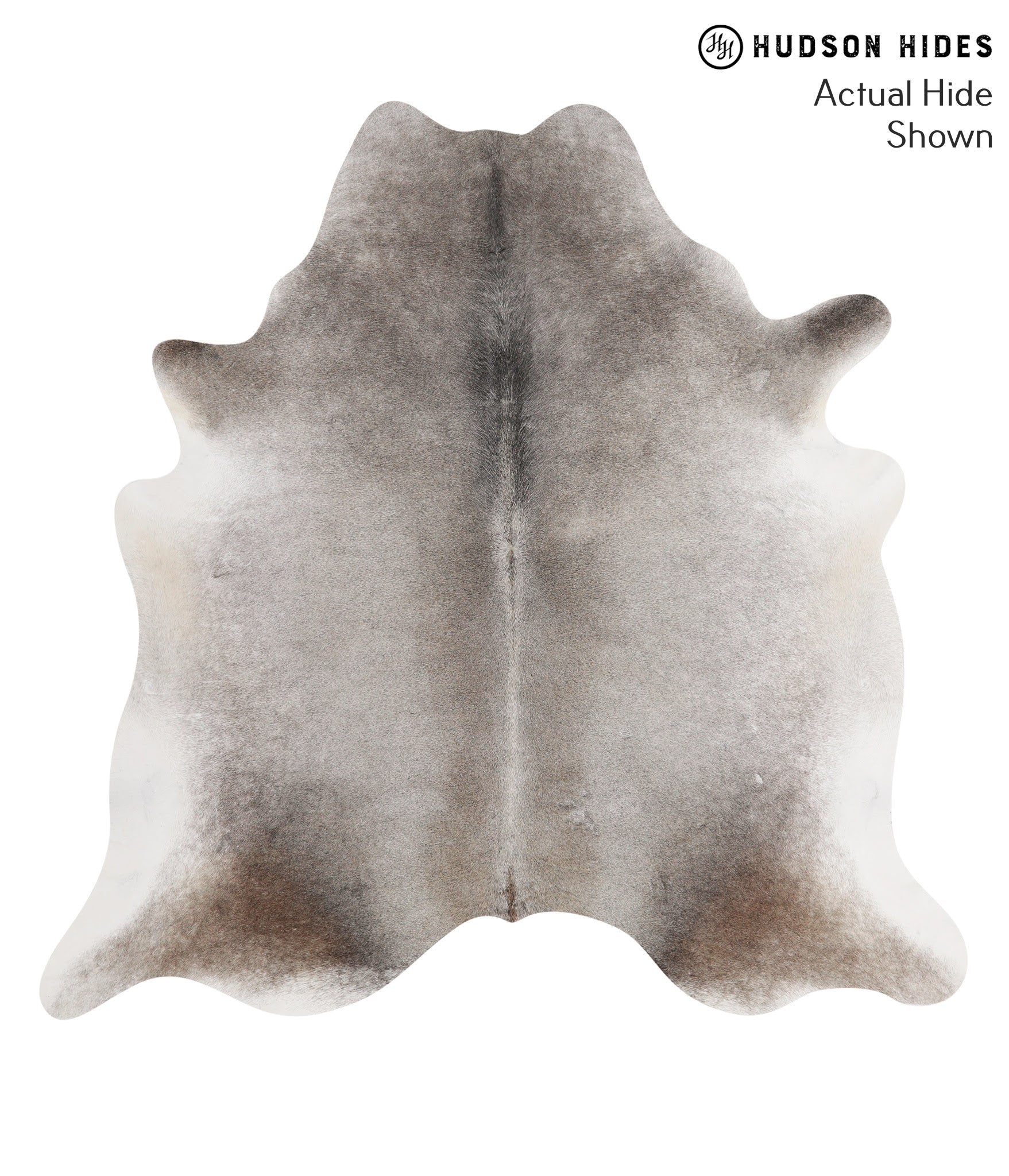 Medium Grey Cowhide Rug #68891