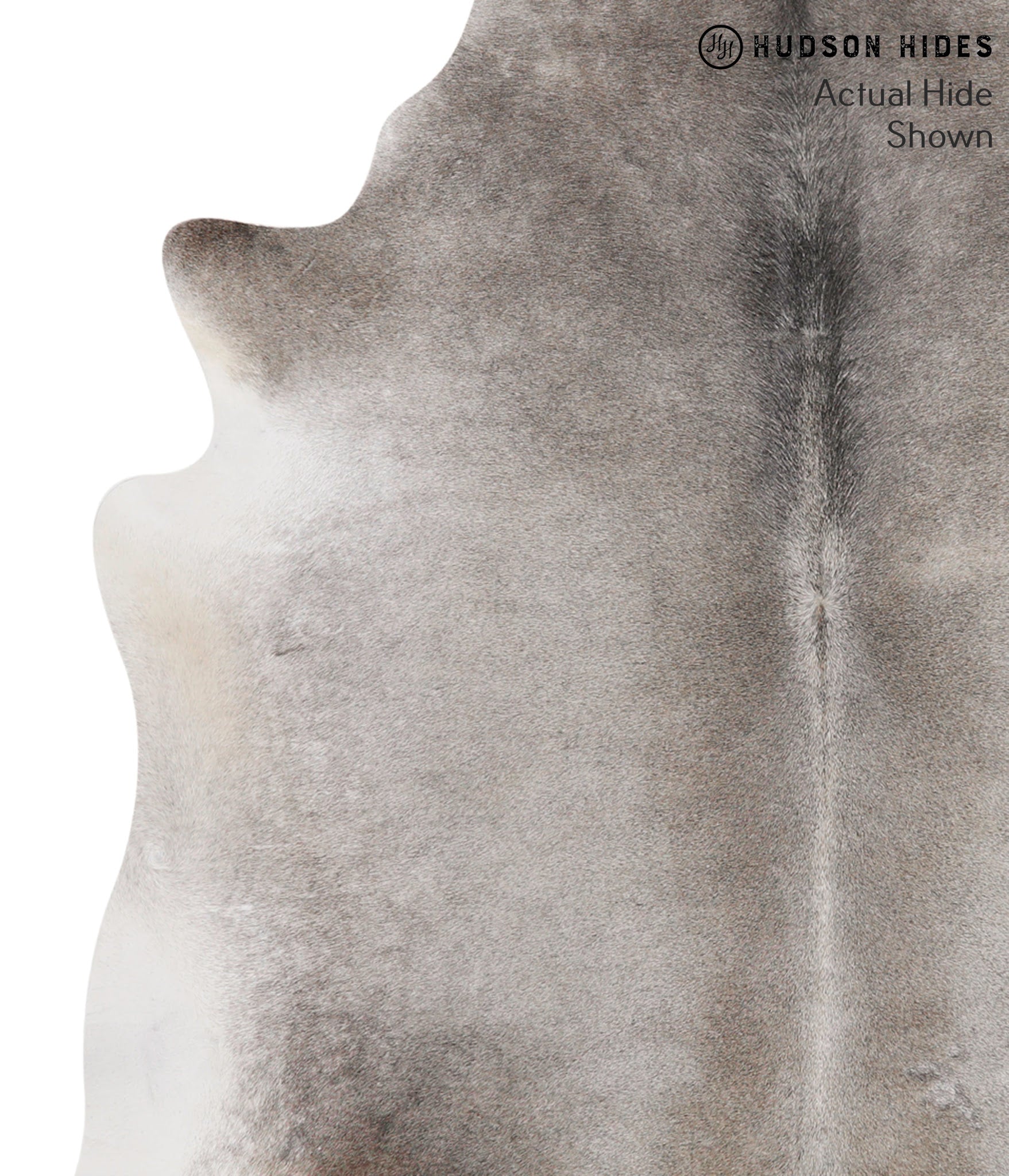 Medium Grey Cowhide Rug #68891