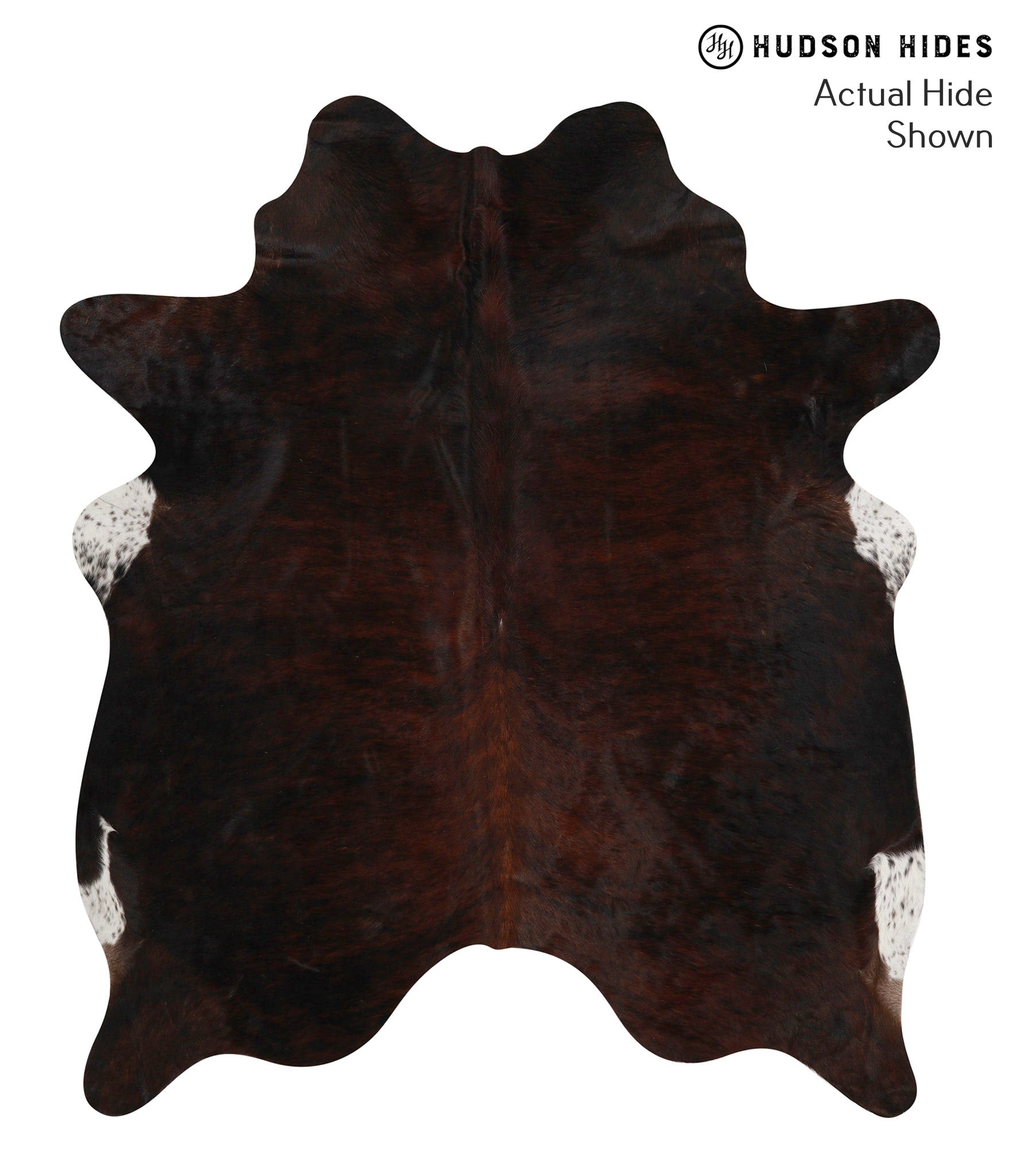 Dark Brindle Cowhide Rug #68917