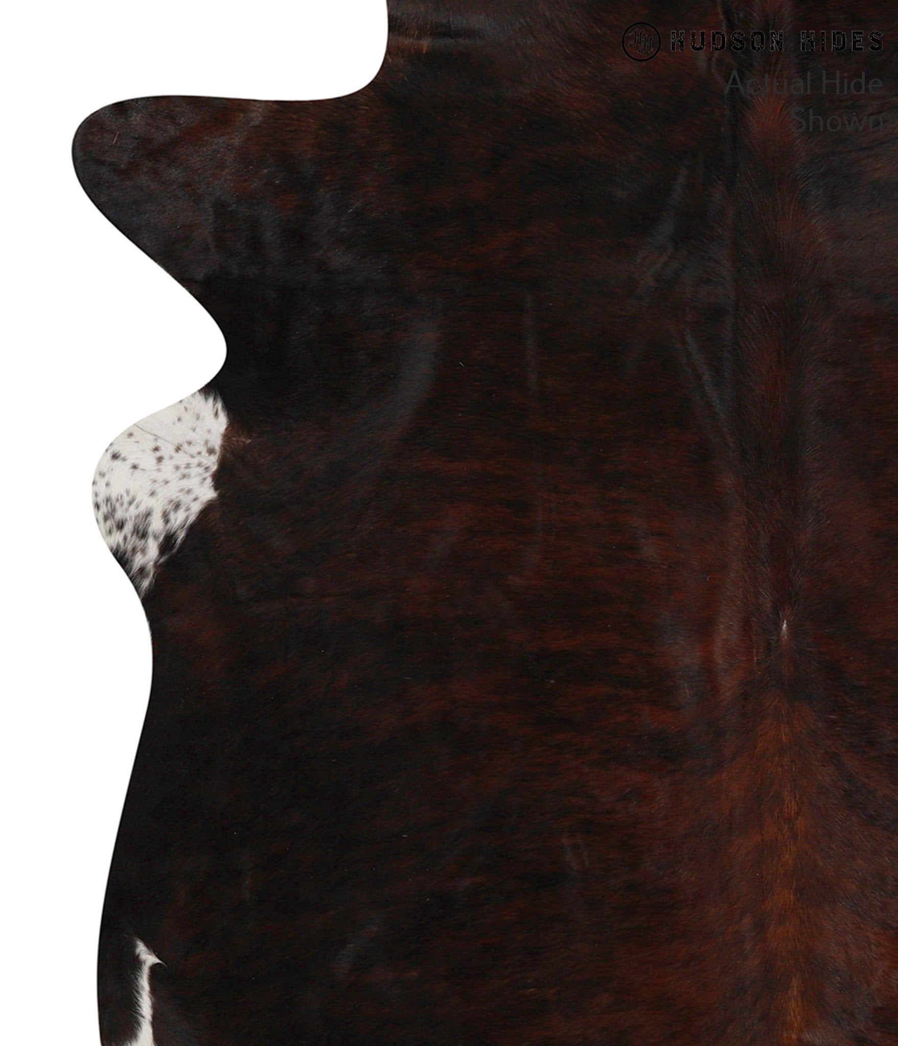 Dark Brindle Cowhide Rug #68917