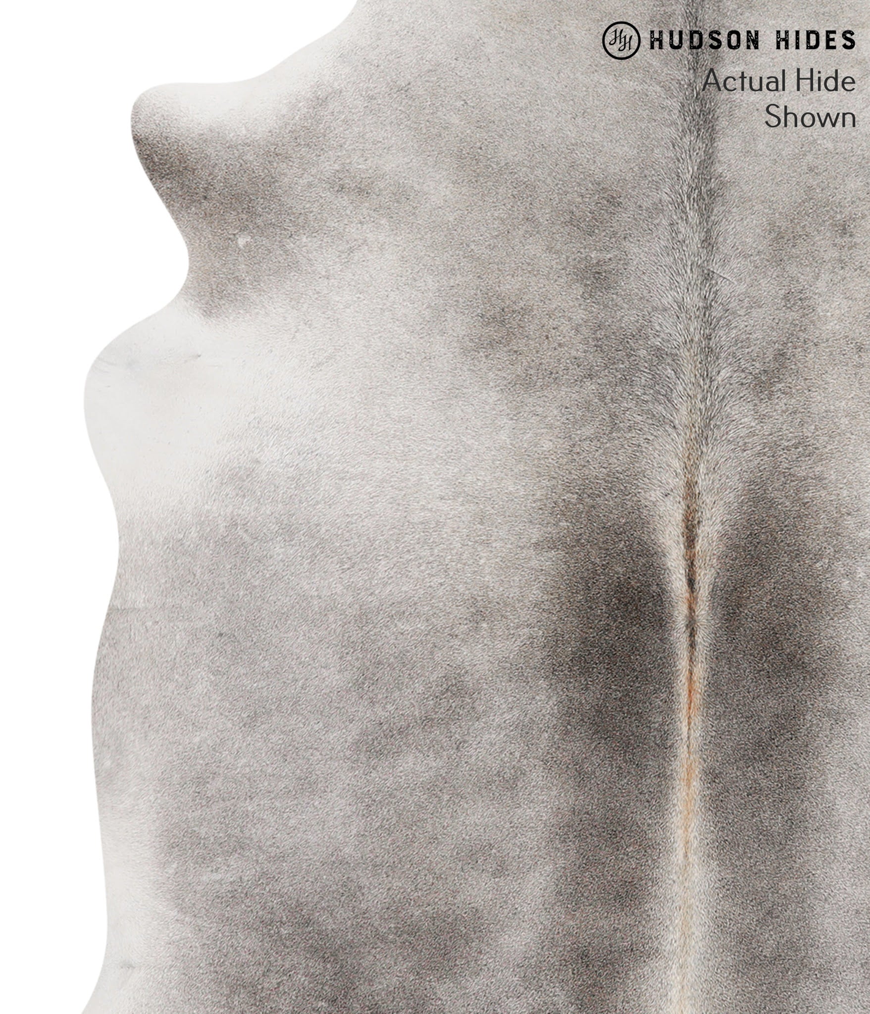 Medium Grey Cowhide Rug #69036