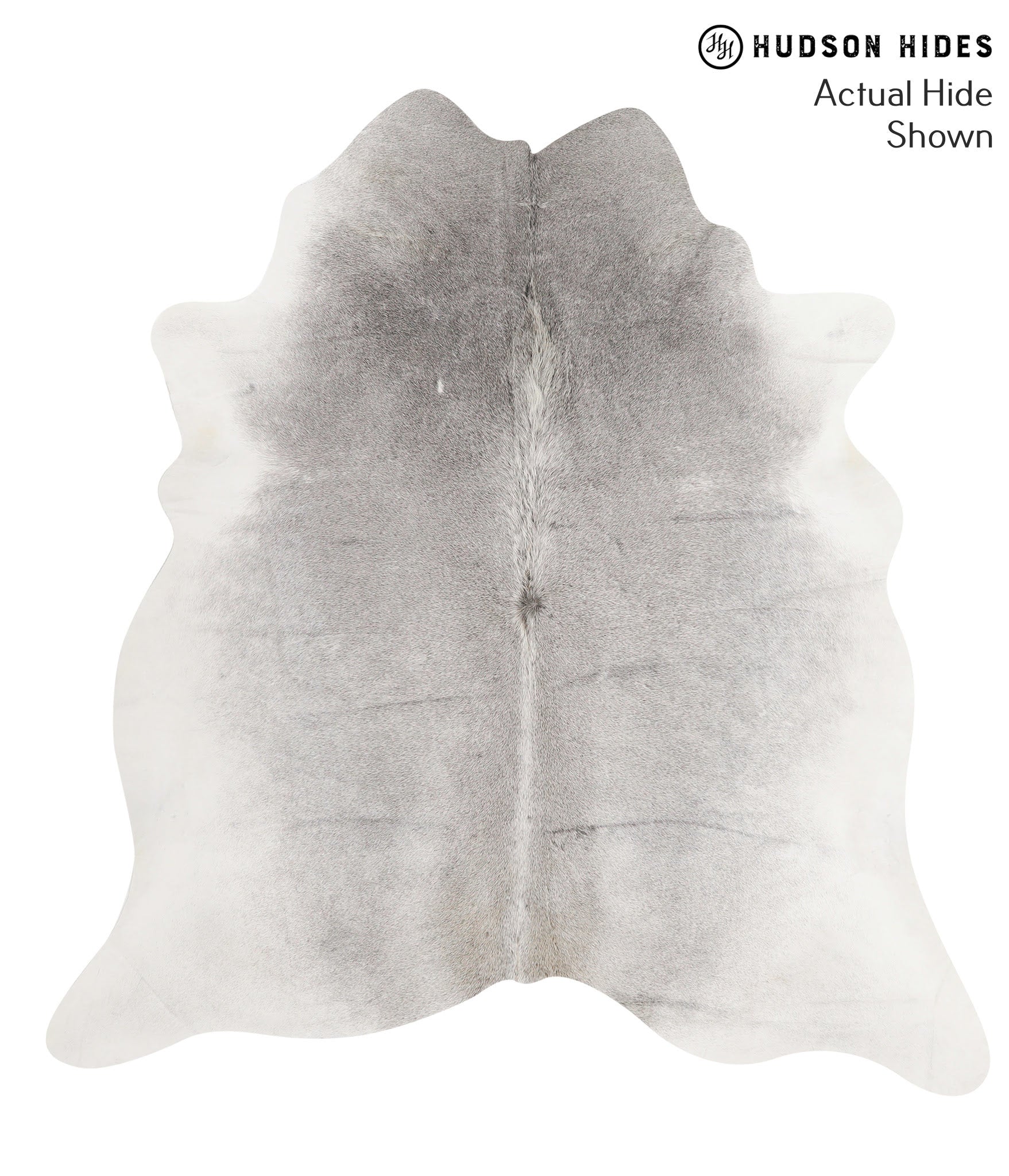 Medium Grey Cowhide Rug #69057