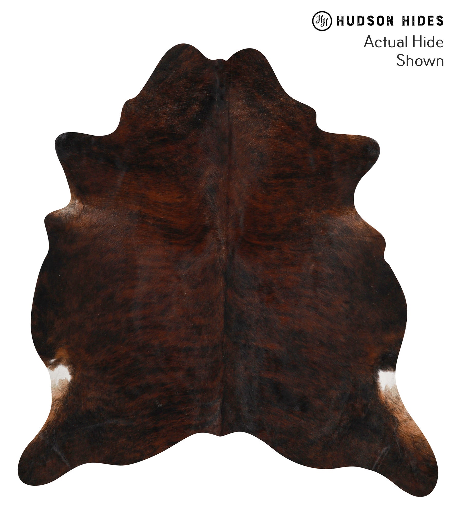 Dark Brindle Cowhide Rug #69164