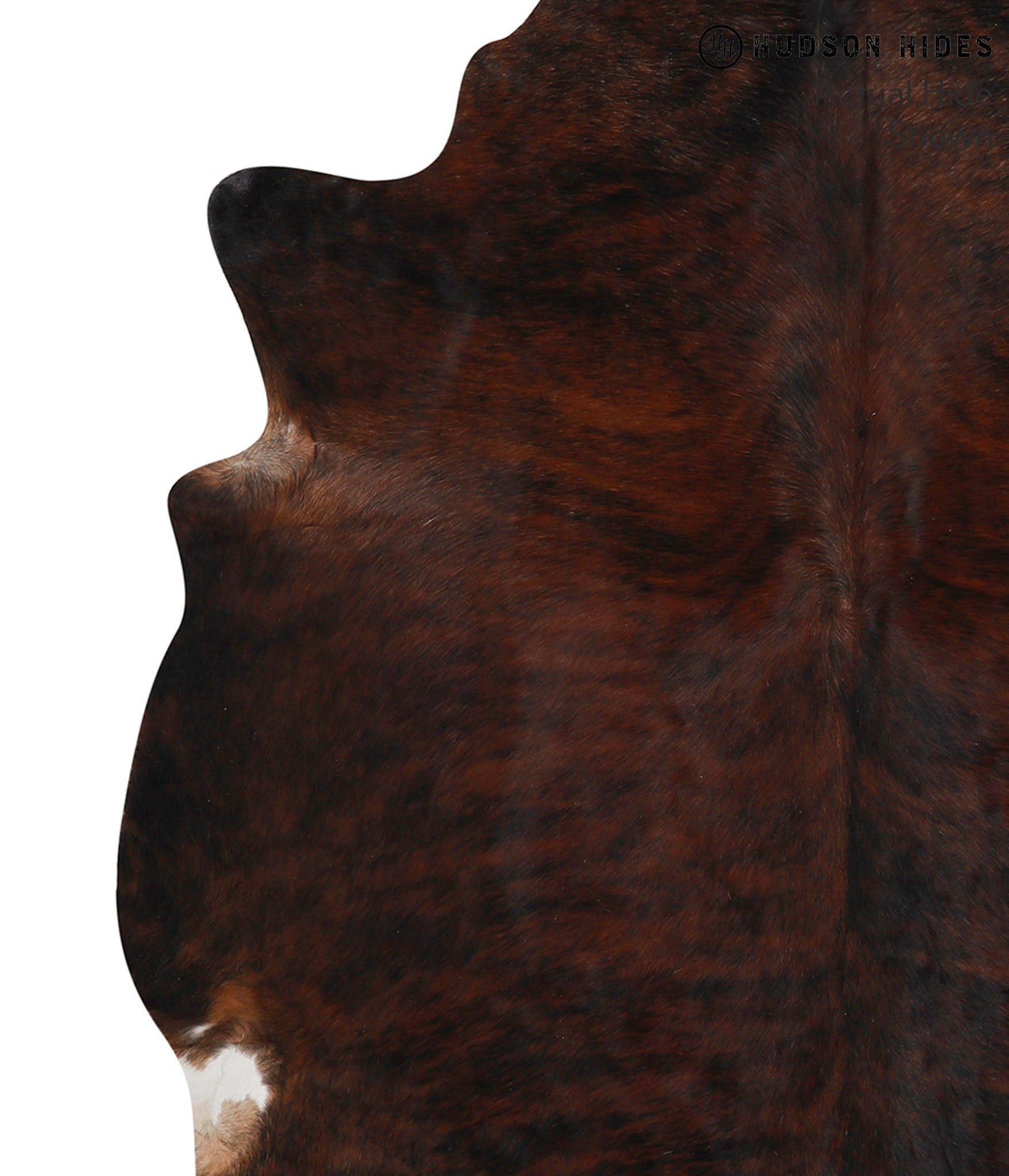 Dark Brindle Cowhide Rug #69164