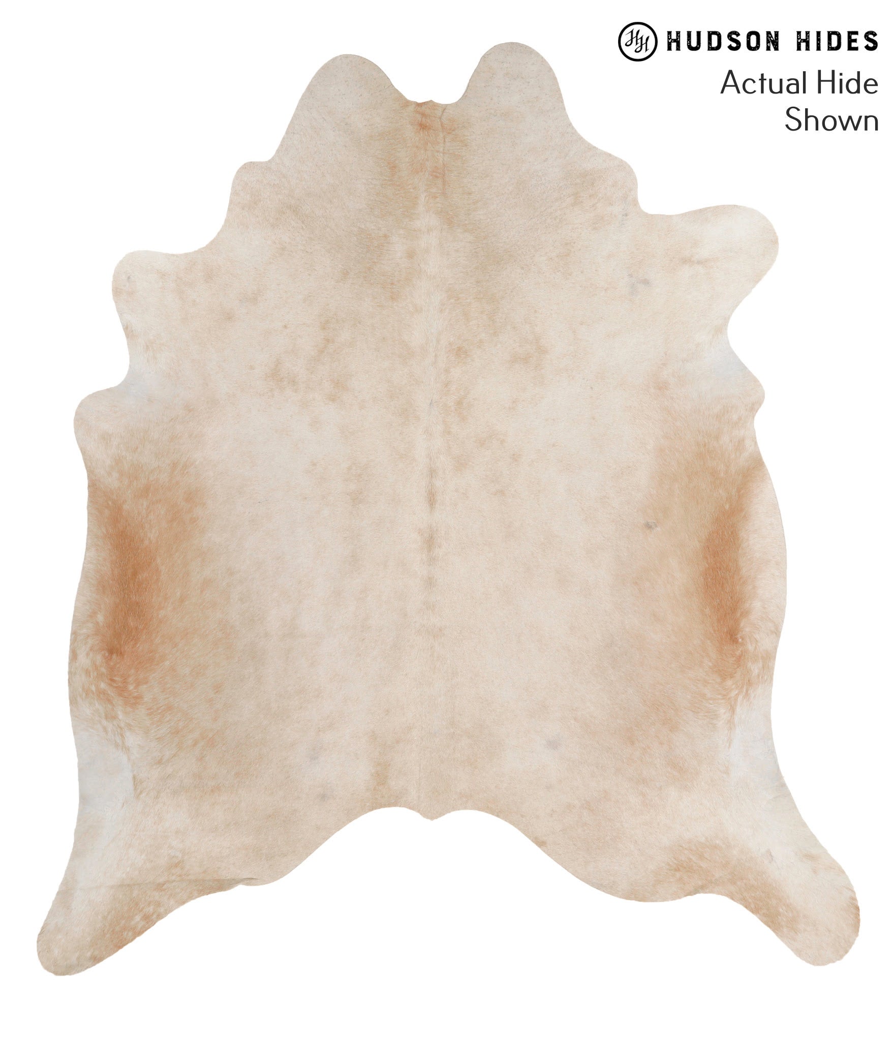 Beige Cowhide Rug #69432