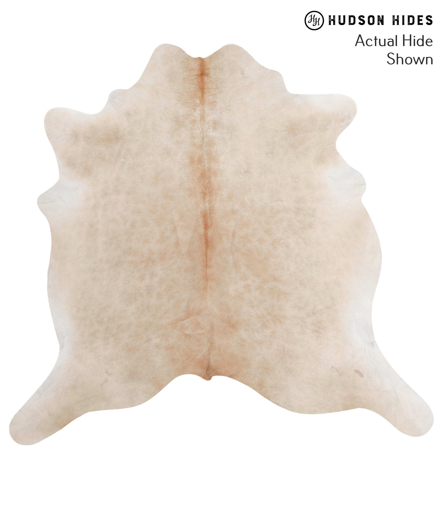 Beige Cowhide Rug #69821