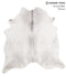 Medium Grey XX-Large Brazilian Cowhide Rug 7'10