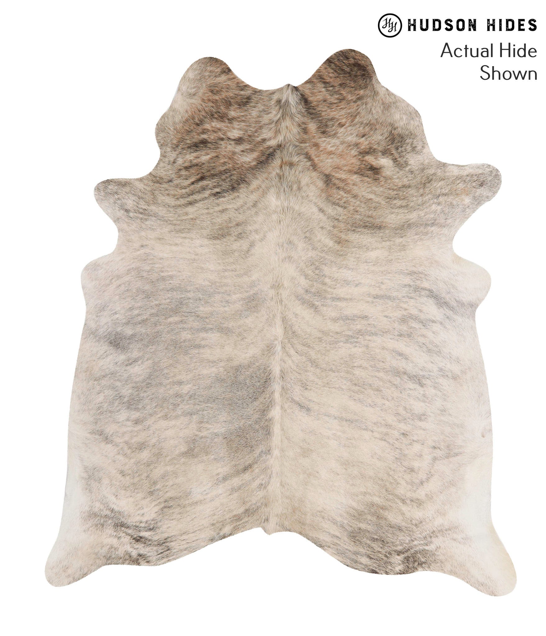 Grey Brindle Cowhide Rug #69968