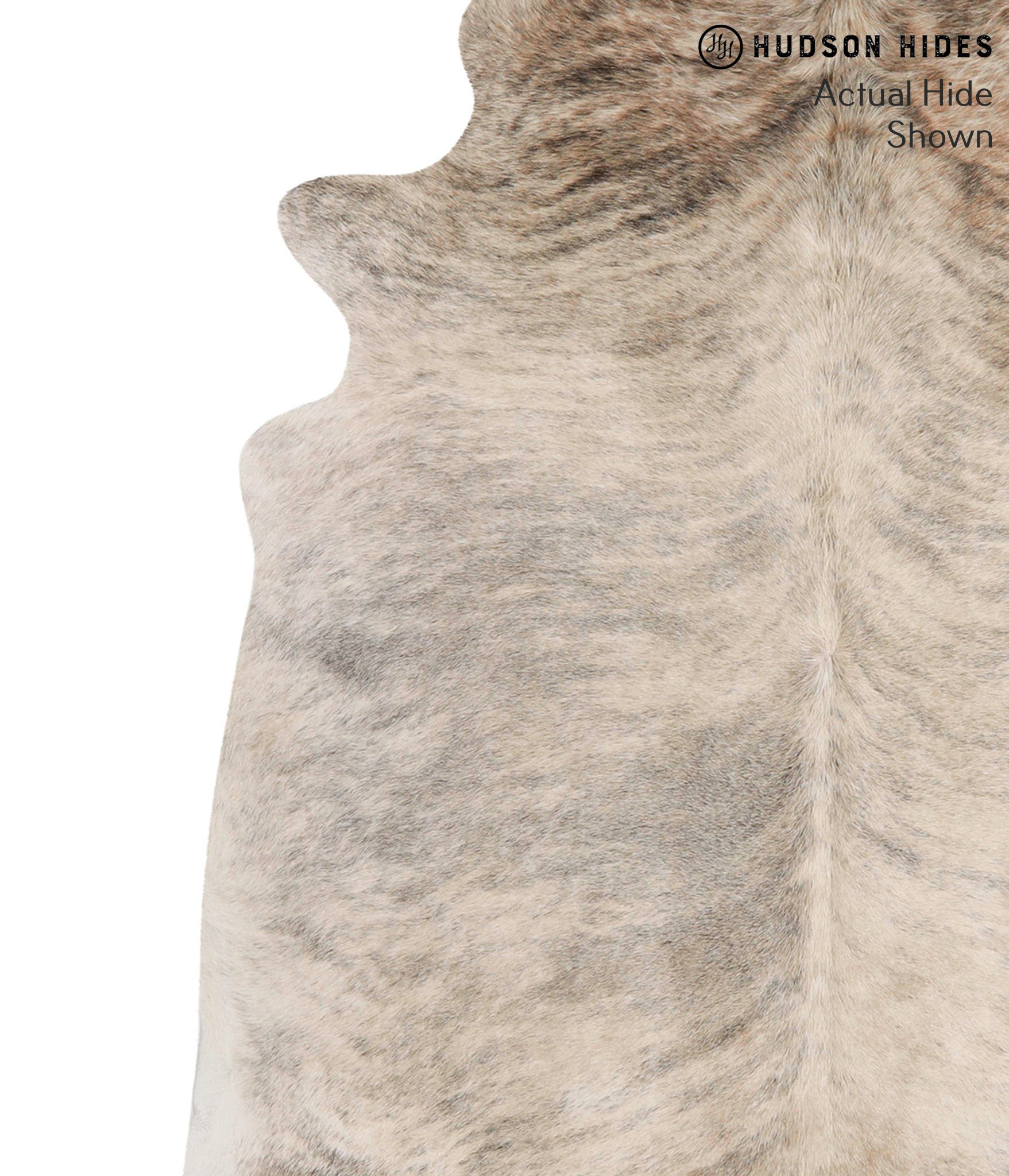 Grey Brindle Cowhide Rug #69968