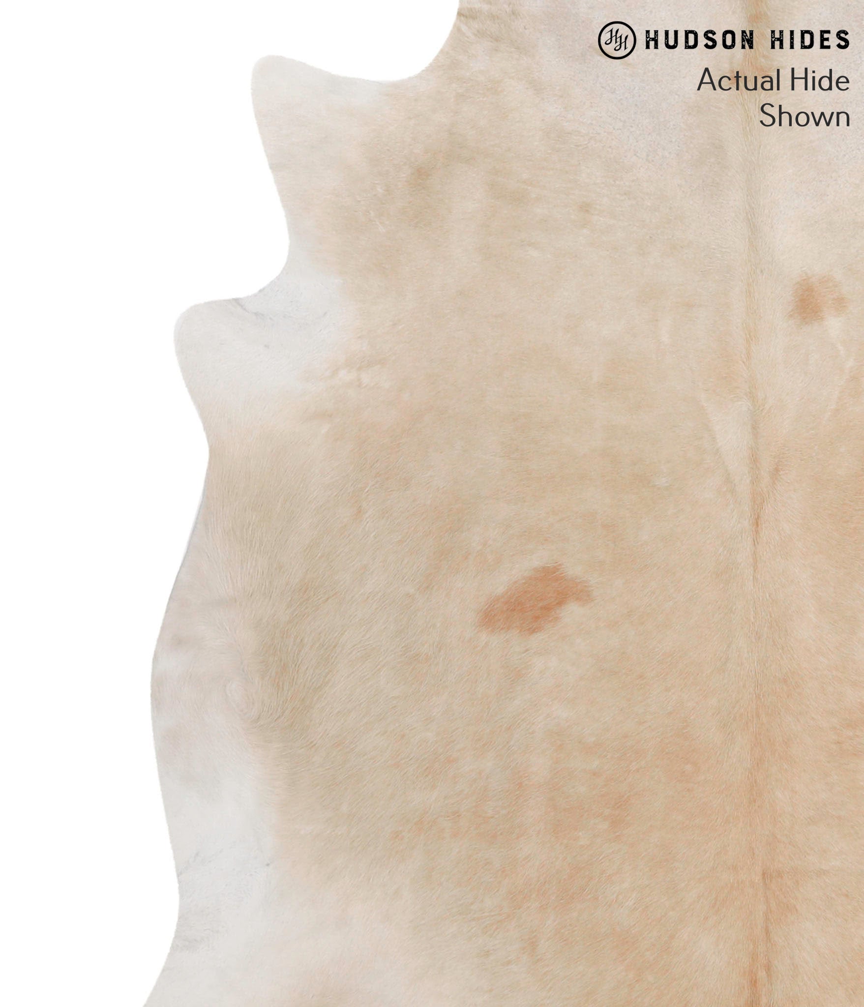 Beige Cowhide Rug #70050