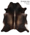 Dark Grey X-Large Brazilian Cowhide Rug 7'3