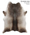 Dark Grey X-Large Brazilian Cowhide Rug 7'6