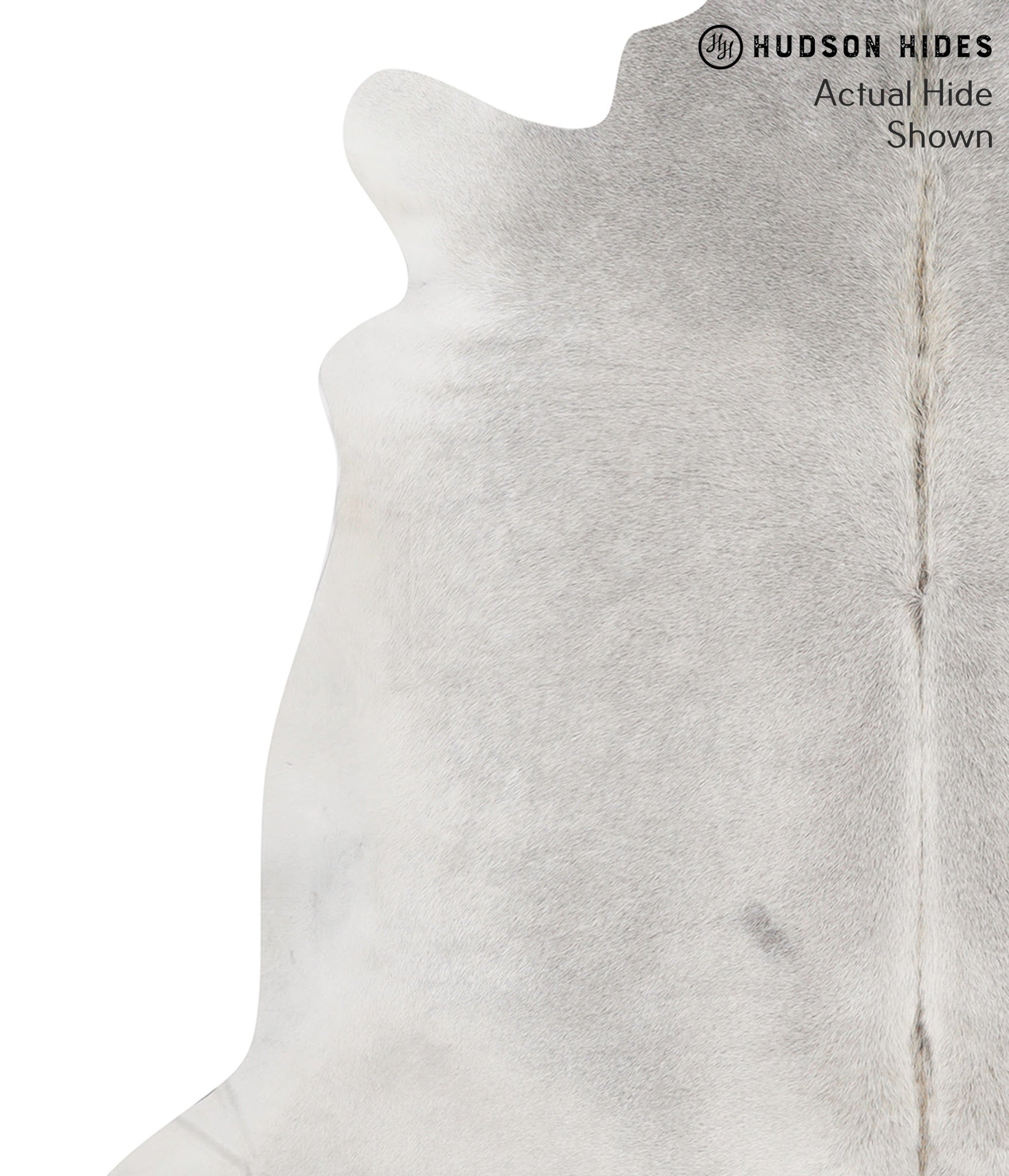 Medium Grey Cowhide Rug #71577