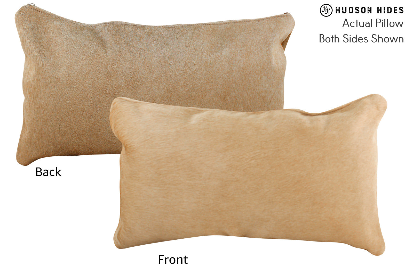 Beige Cowhide Pillow #71887