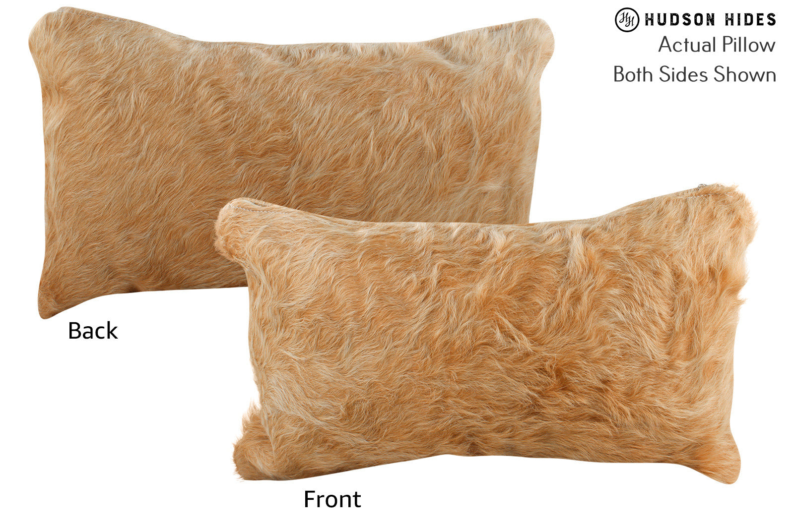 Beige Cowhide Pillow #71975