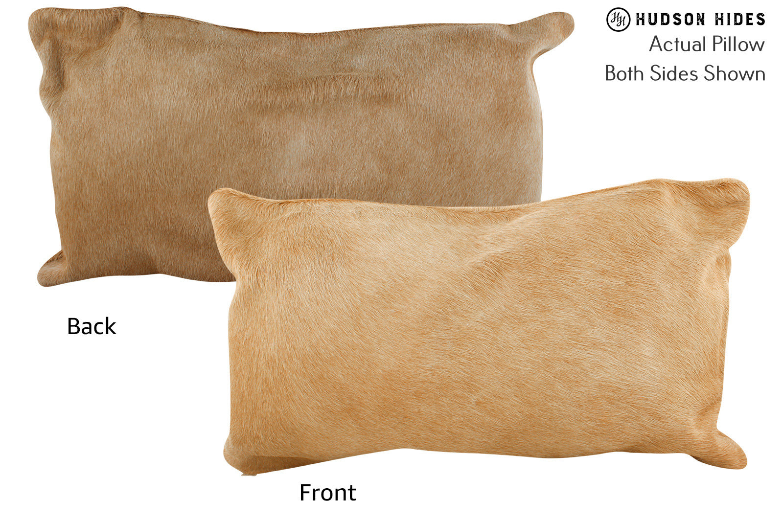 Beige Cowhide Pillow #72131