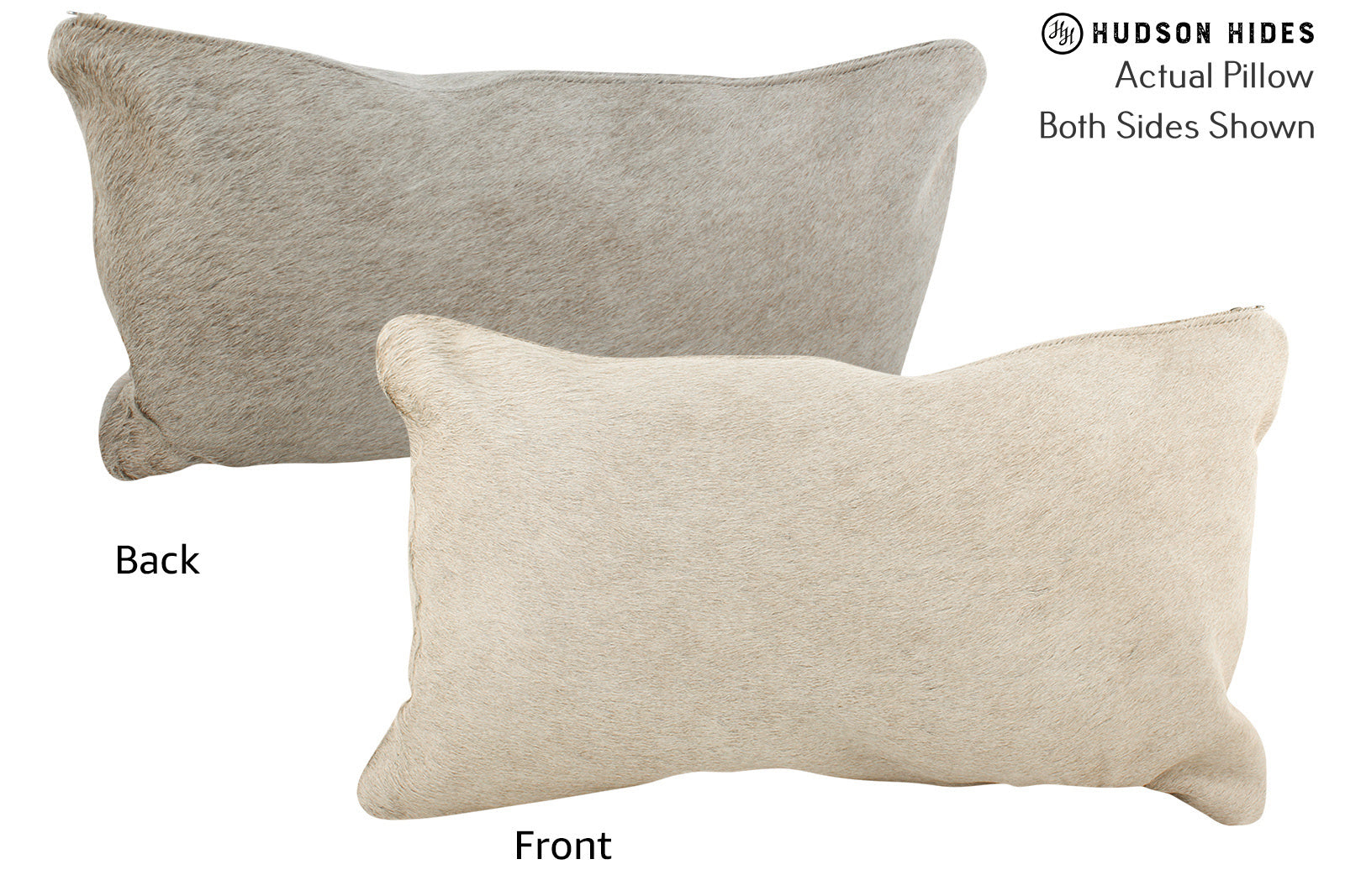 Grey Cowhide Pillow #72140