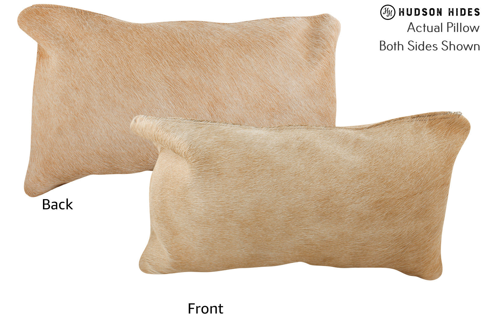 Beige Cowhide Pillow #72275