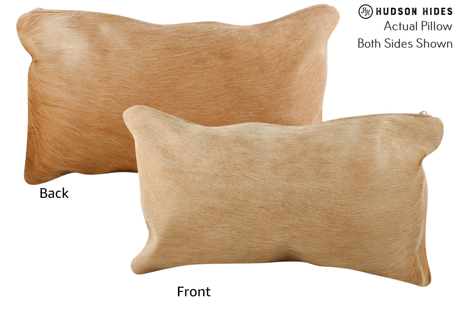 Beige Cowhide Pillow #72277