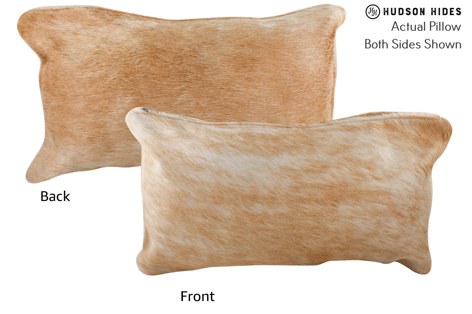 Beige Cowhide Pillow #72315