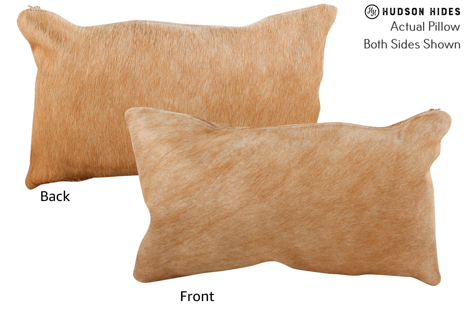 Beige Cowhide Pillow #72346