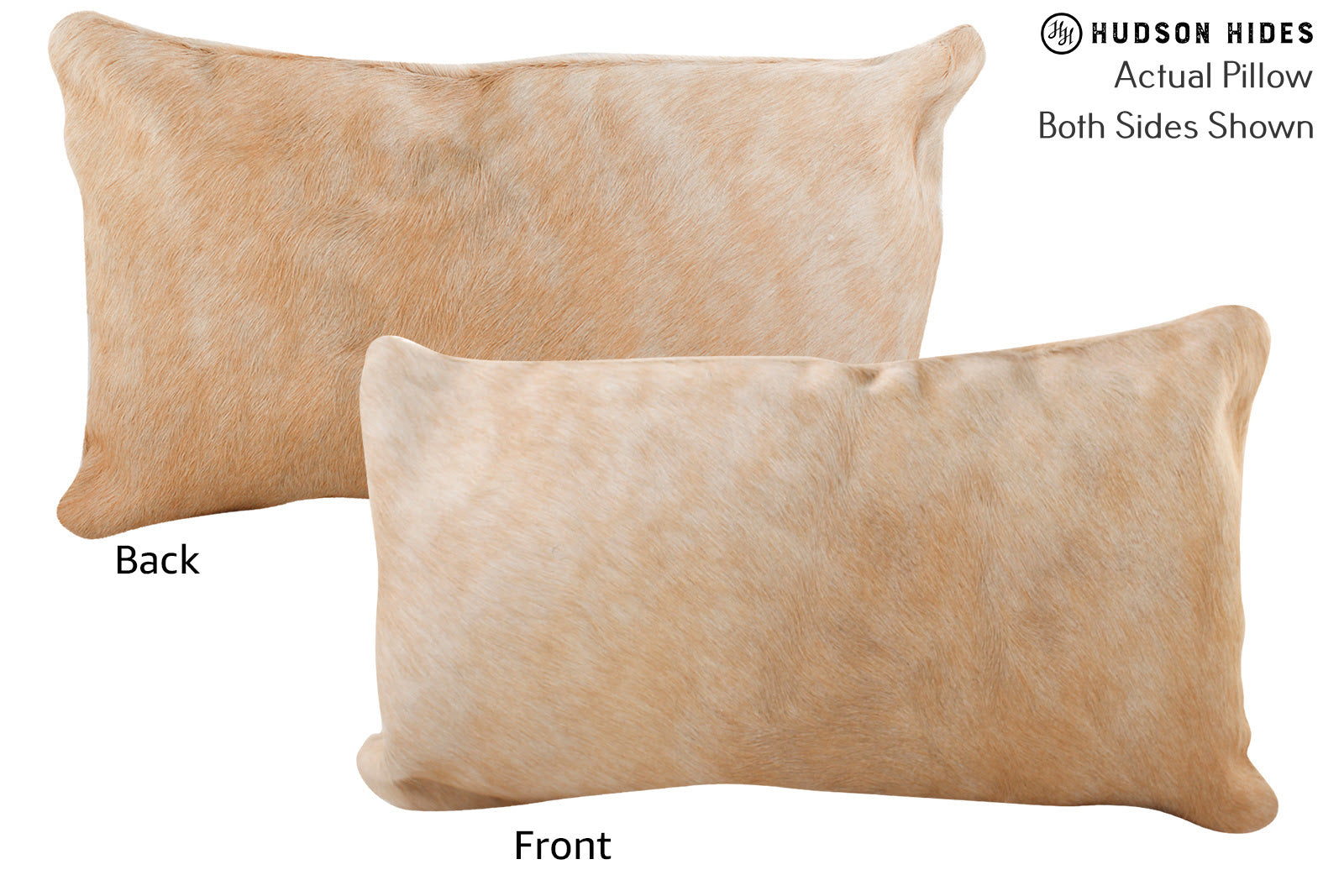 Beige Cowhide Pillow #72394