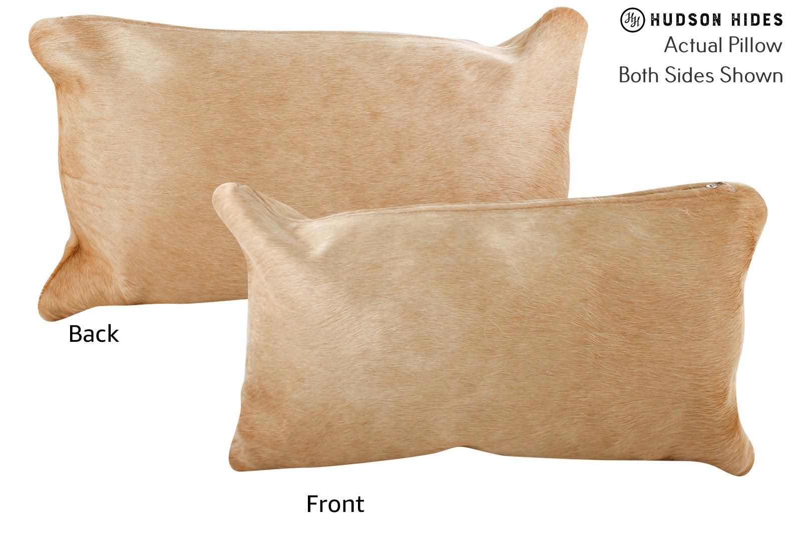 Beige Cowhide Pillow #72407