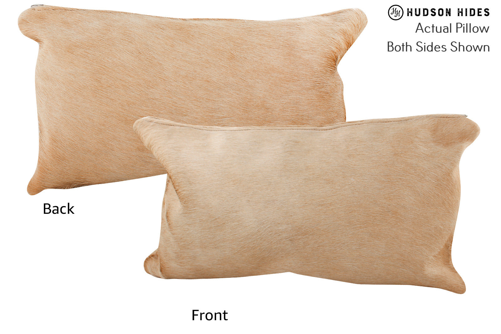 Beige Cowhide Pillow #72419