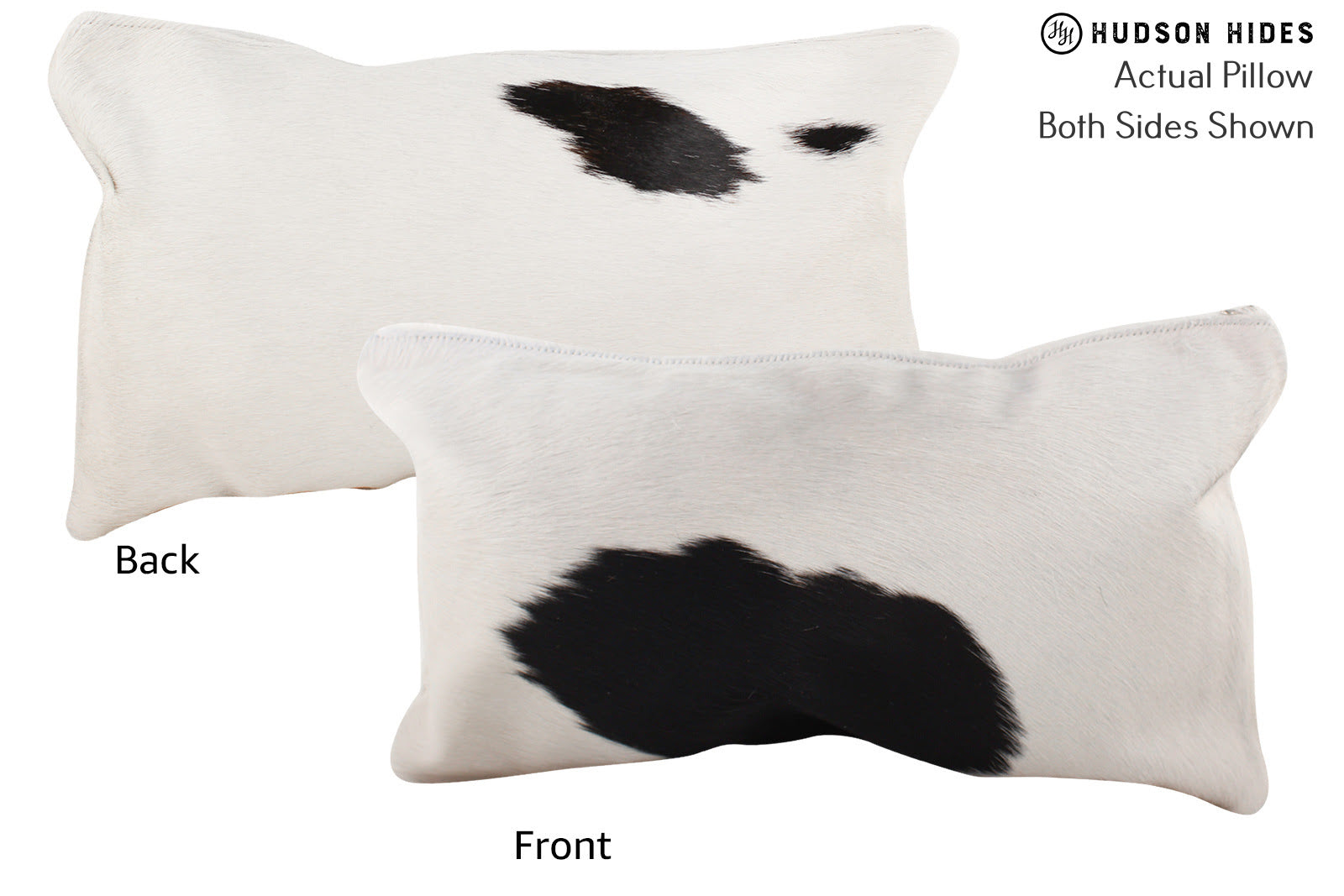 Black and White Cowhide Pillow #72450