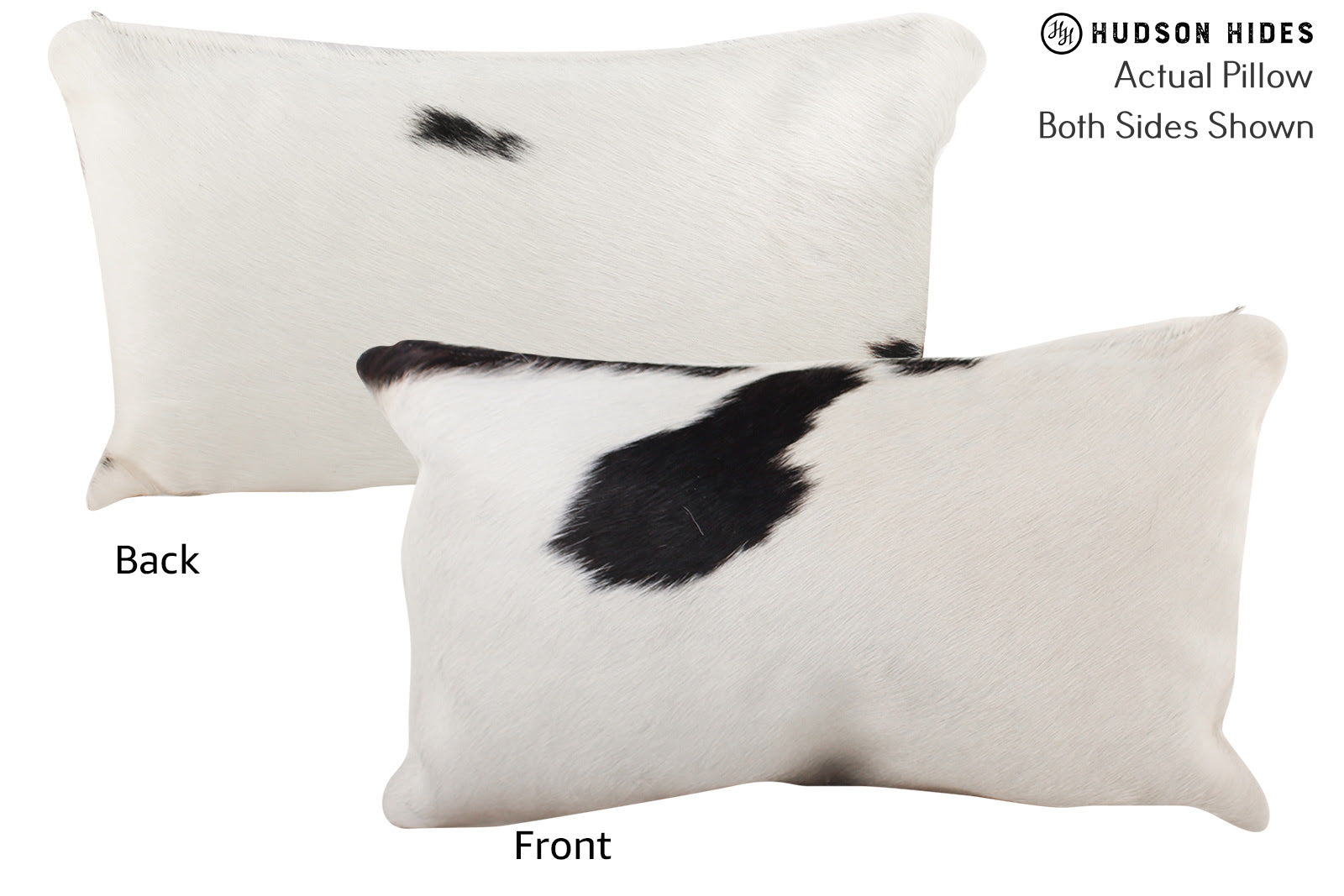 Black and White Cowhide Pillow #72502