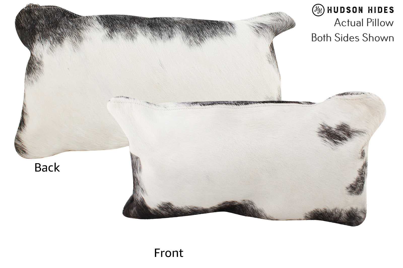 Black and White Cowhide Pillow #72798