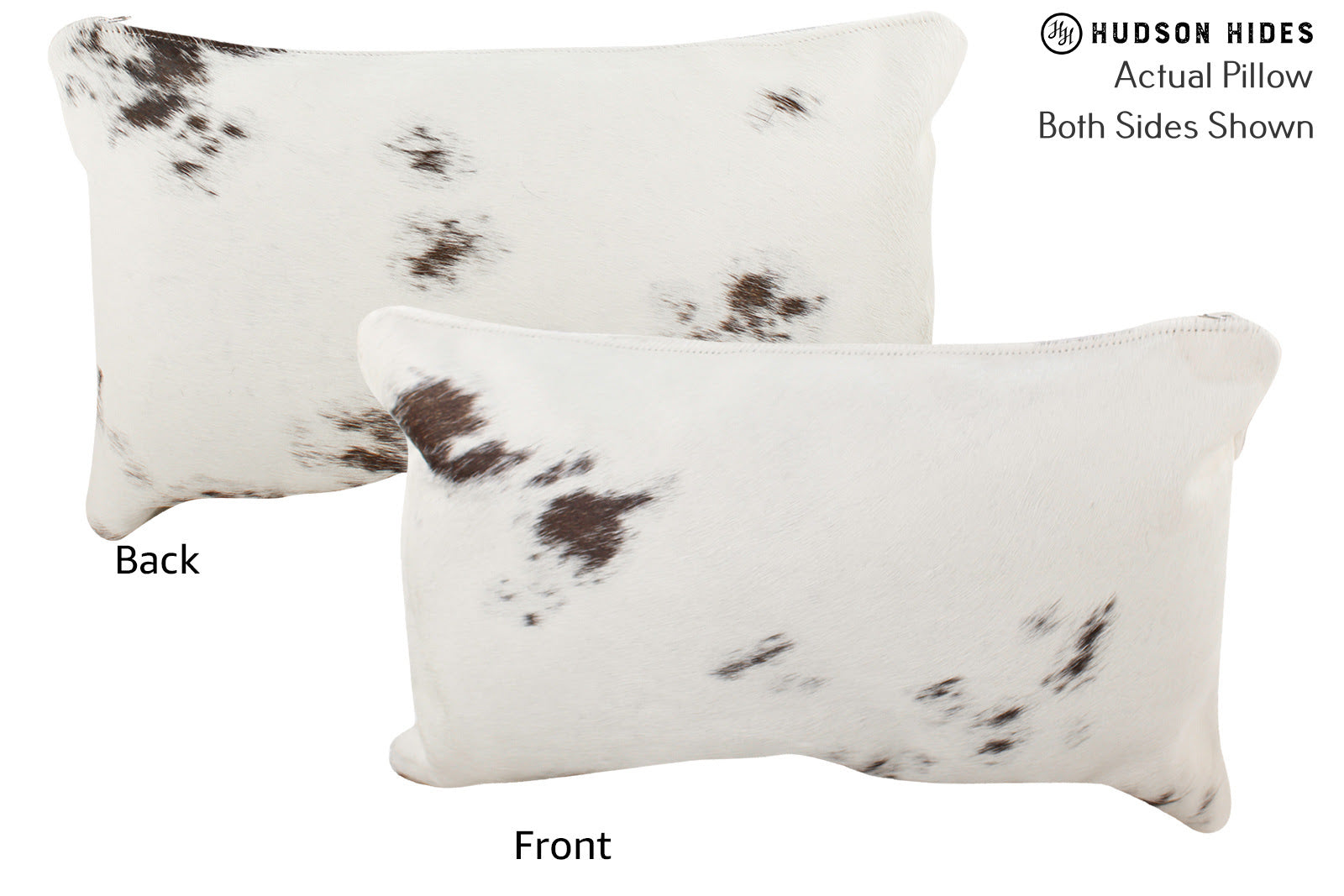 Black and White Cowhide Pillow #72845