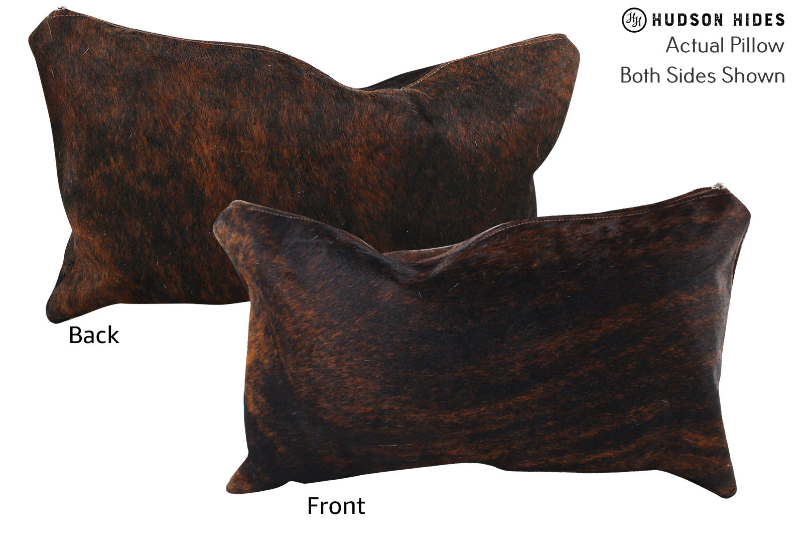 Dark Brindle Cowhide Pillow #73056