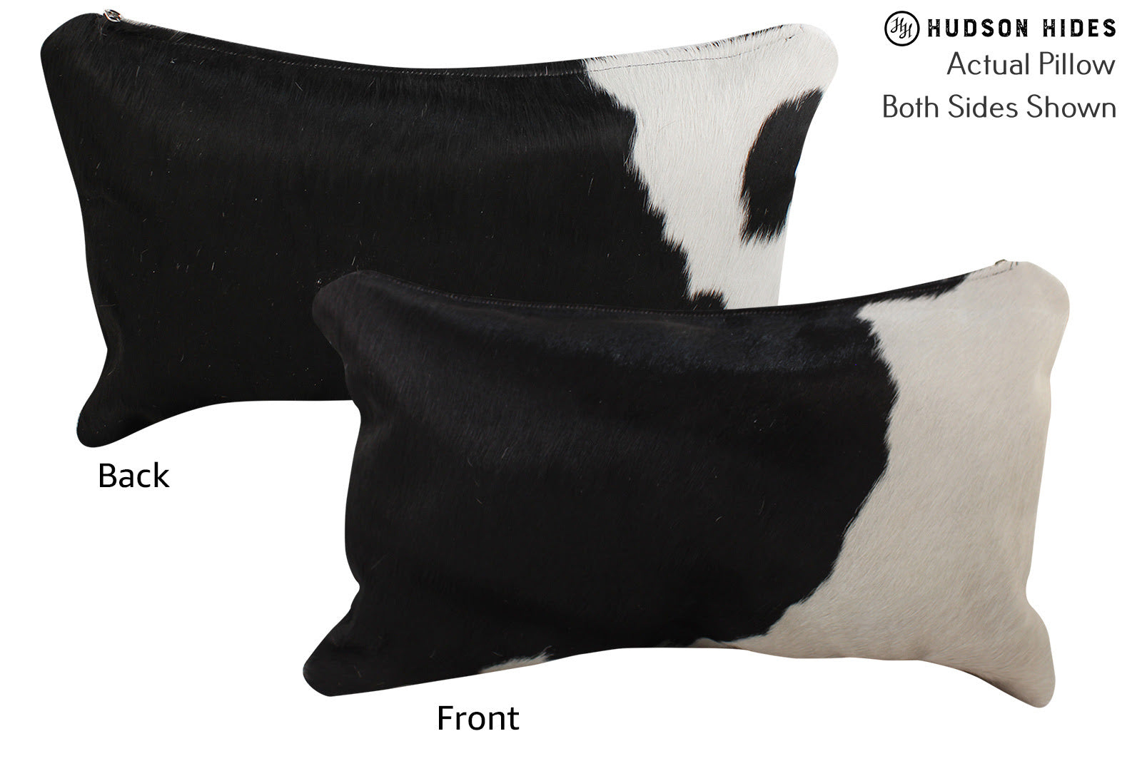 Black and White Cowhide Pillow #73145