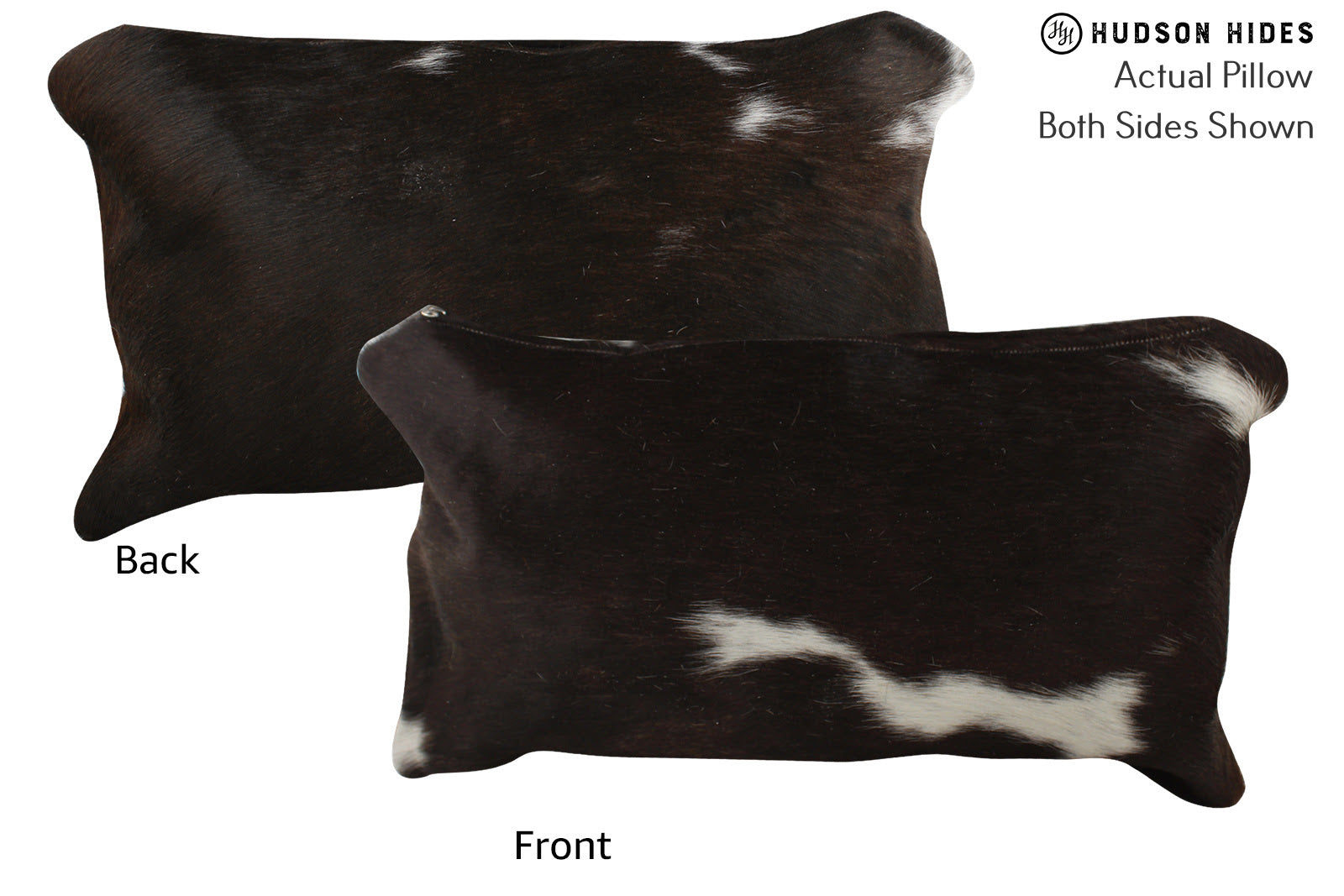 Black and White Cowhide Pillow #73245