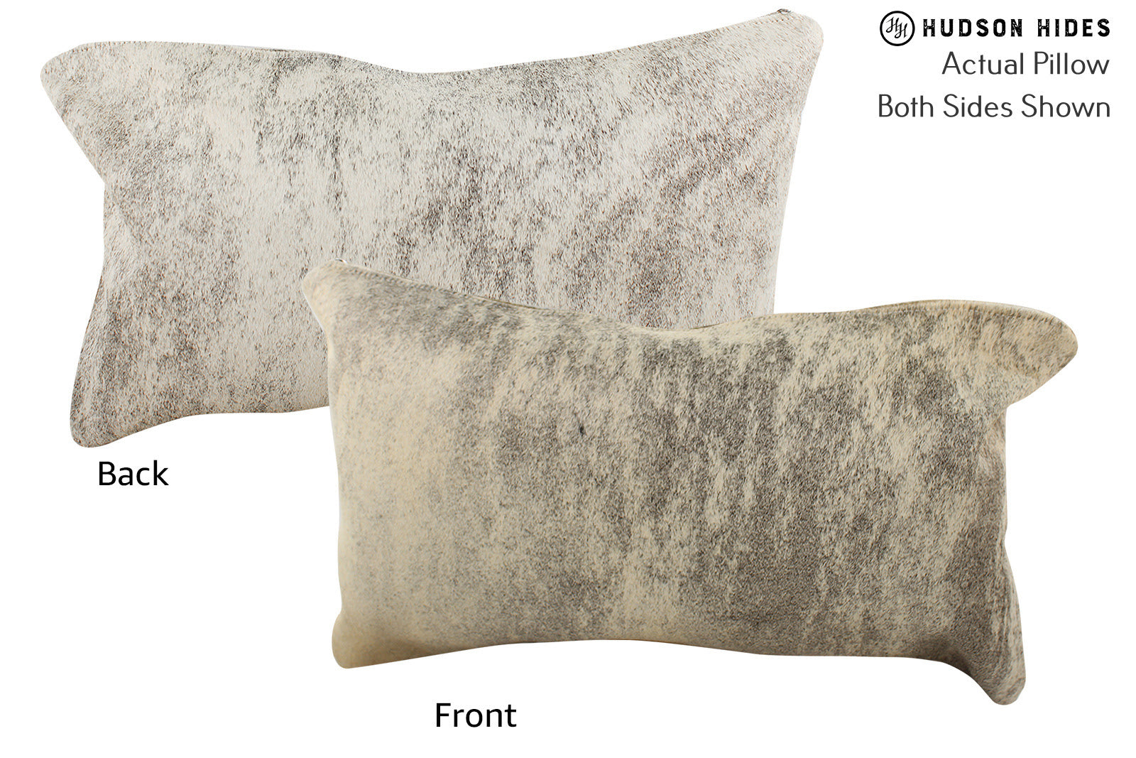 Grey Cowhide Pillow #73252