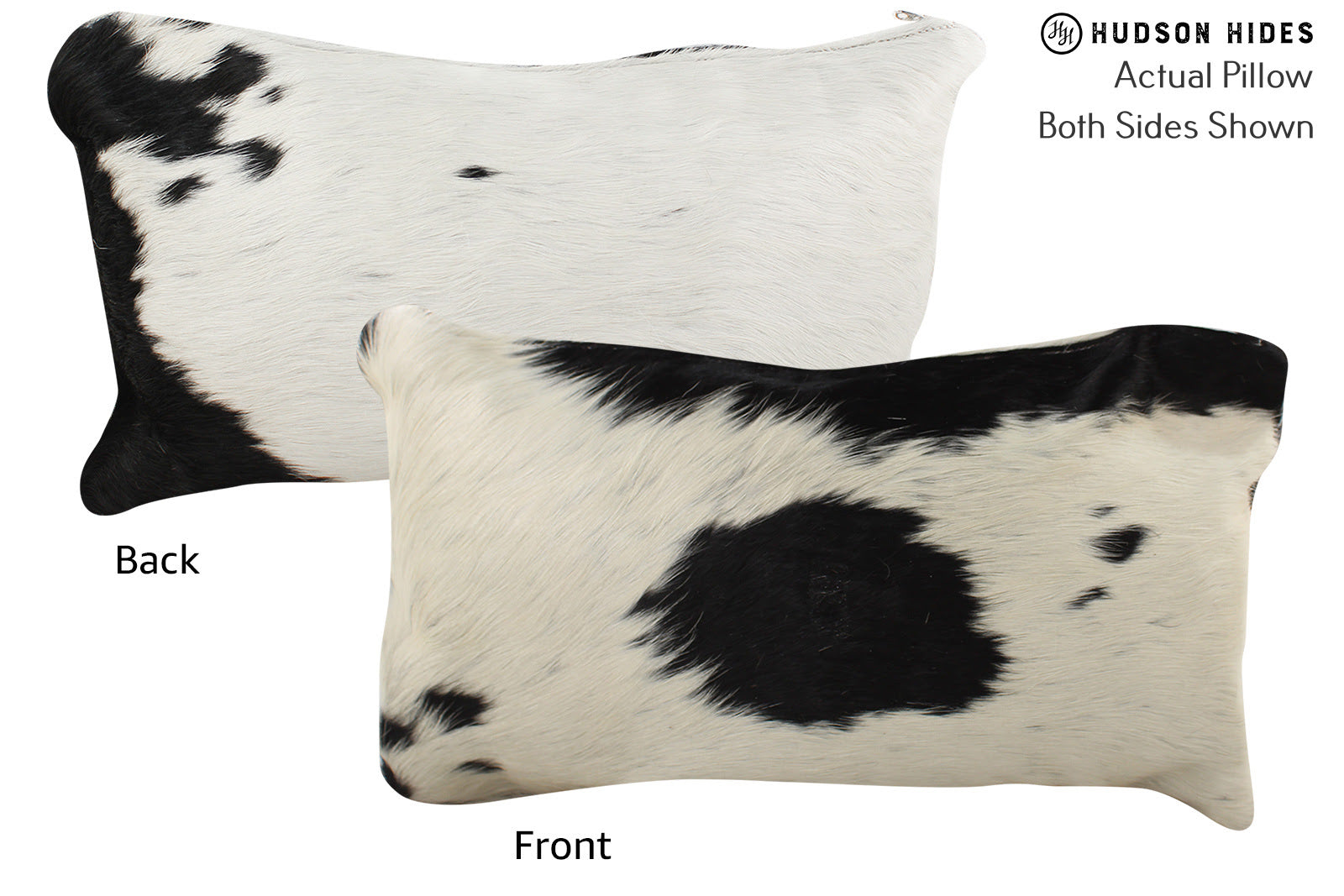 Black and White Cowhide Pillow #73273