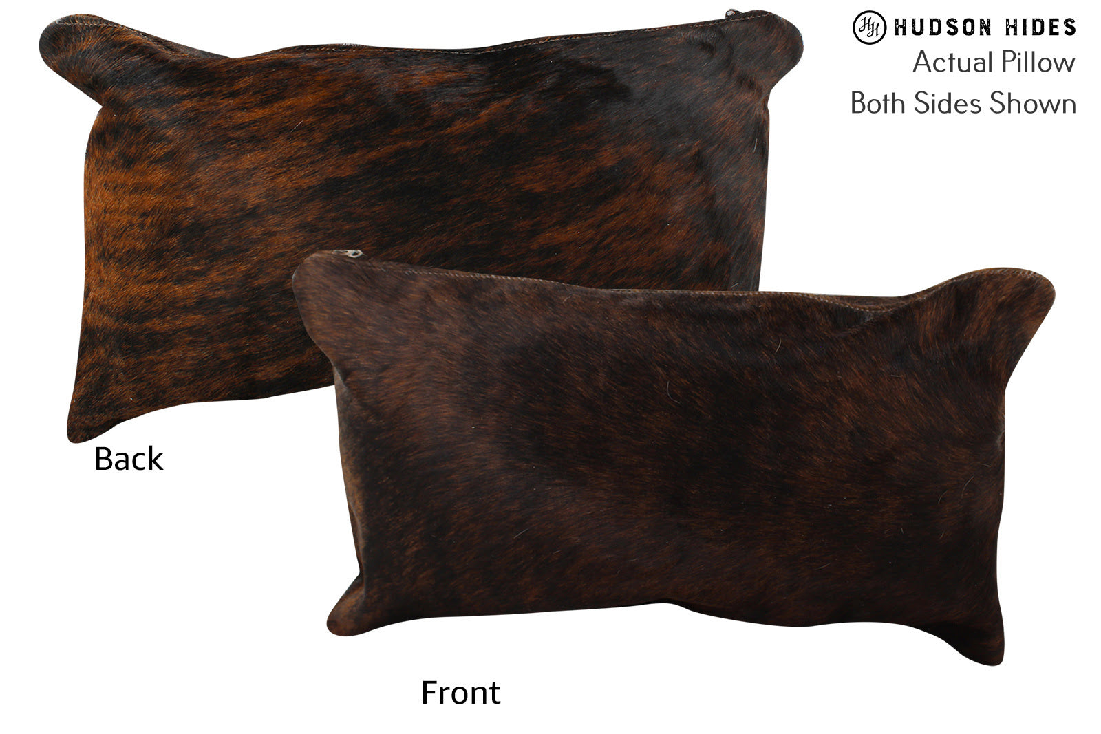 Dark Brindle Cowhide Pillow #73297