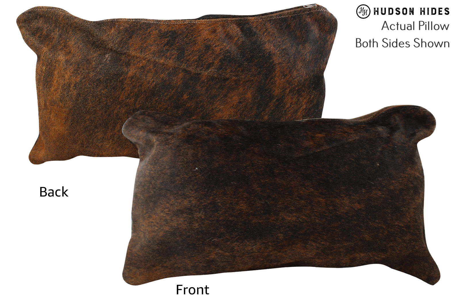 Dark Brindle Cowhide Pillow #73299