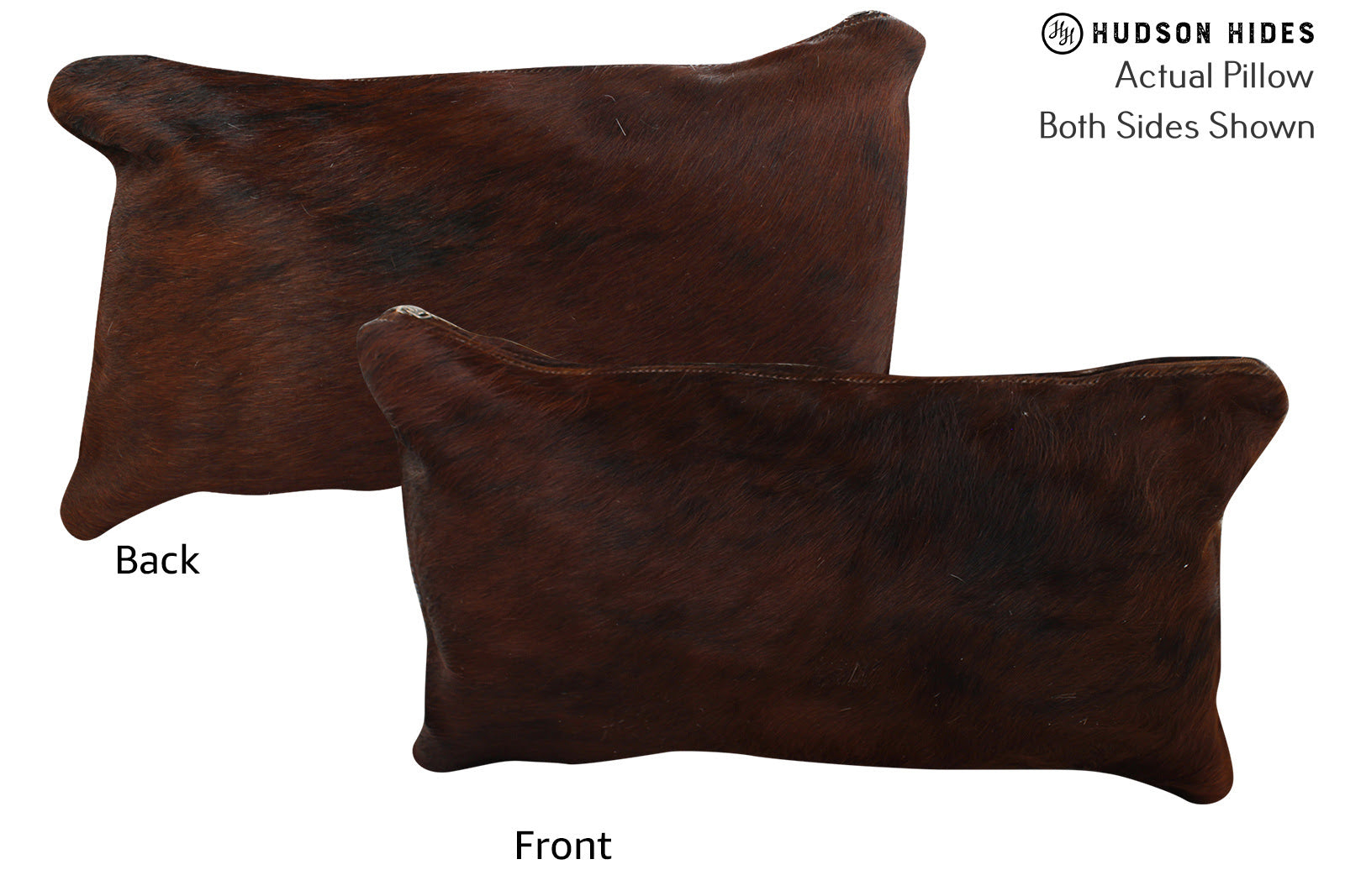 Dark Brindle Cowhide Pillow #73309