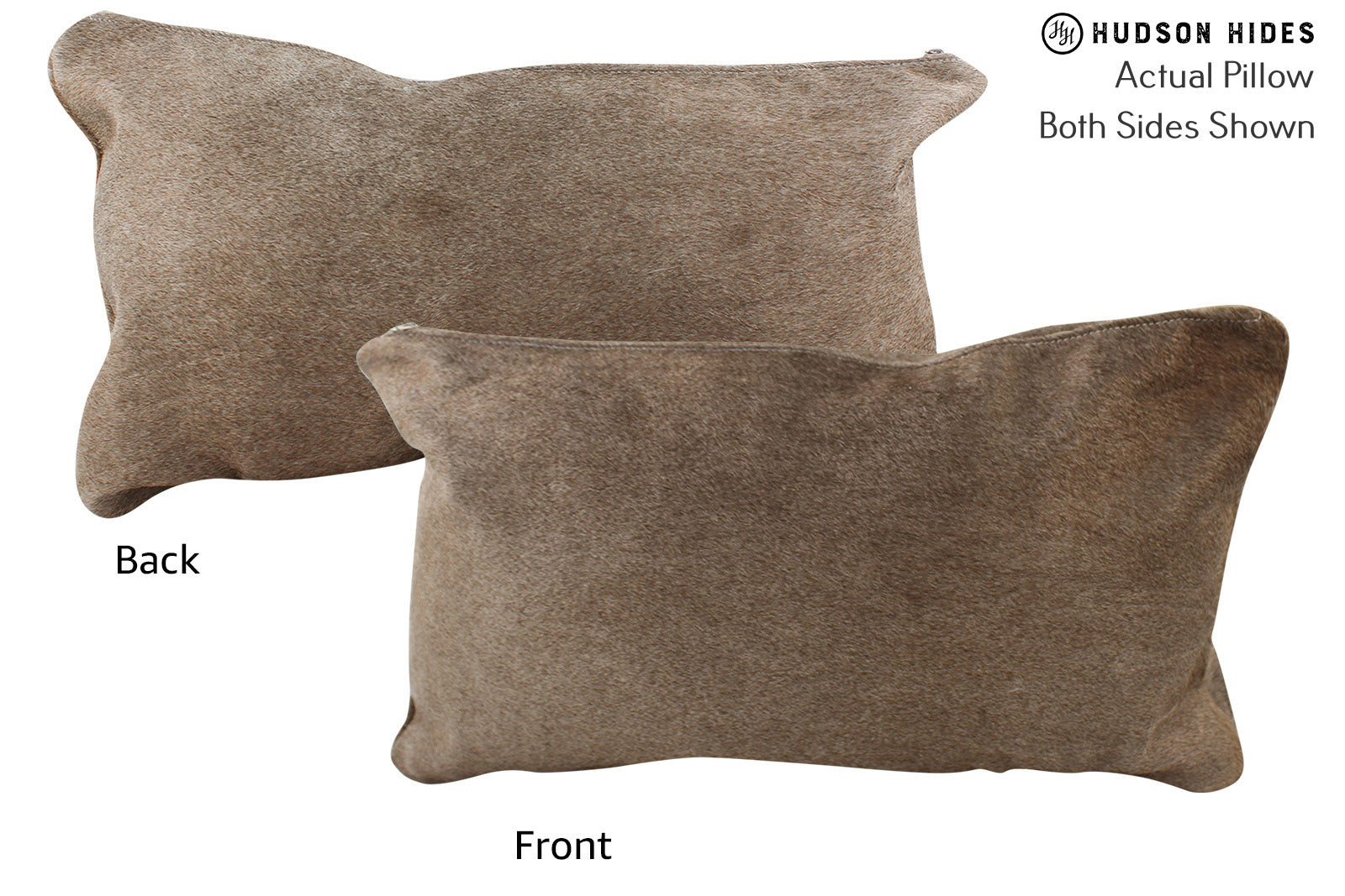 Taupe Cowhide Pillow #73320