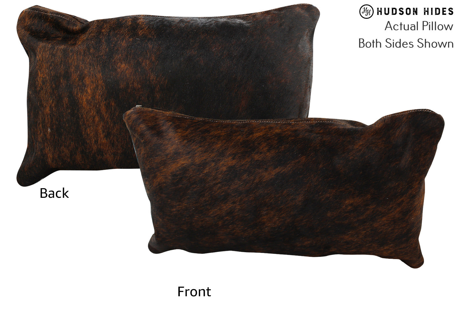 Dark Brindle Cowhide Pillow #73323