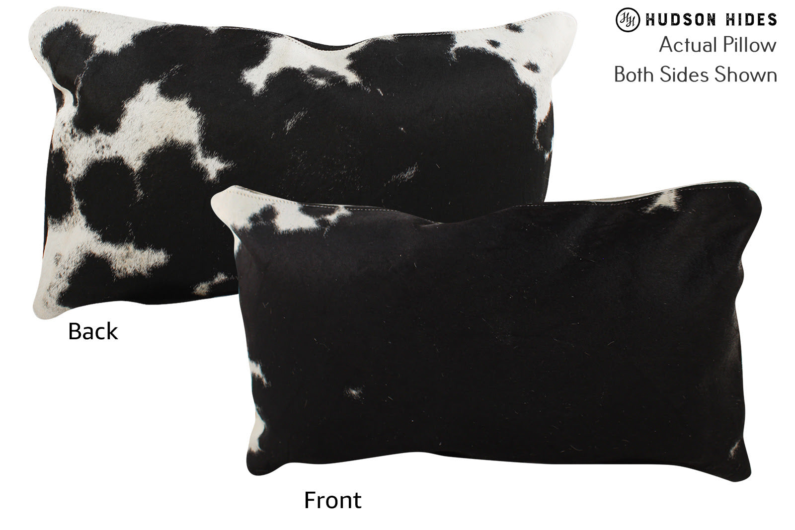 Black and White Cowhide Pillow #73339