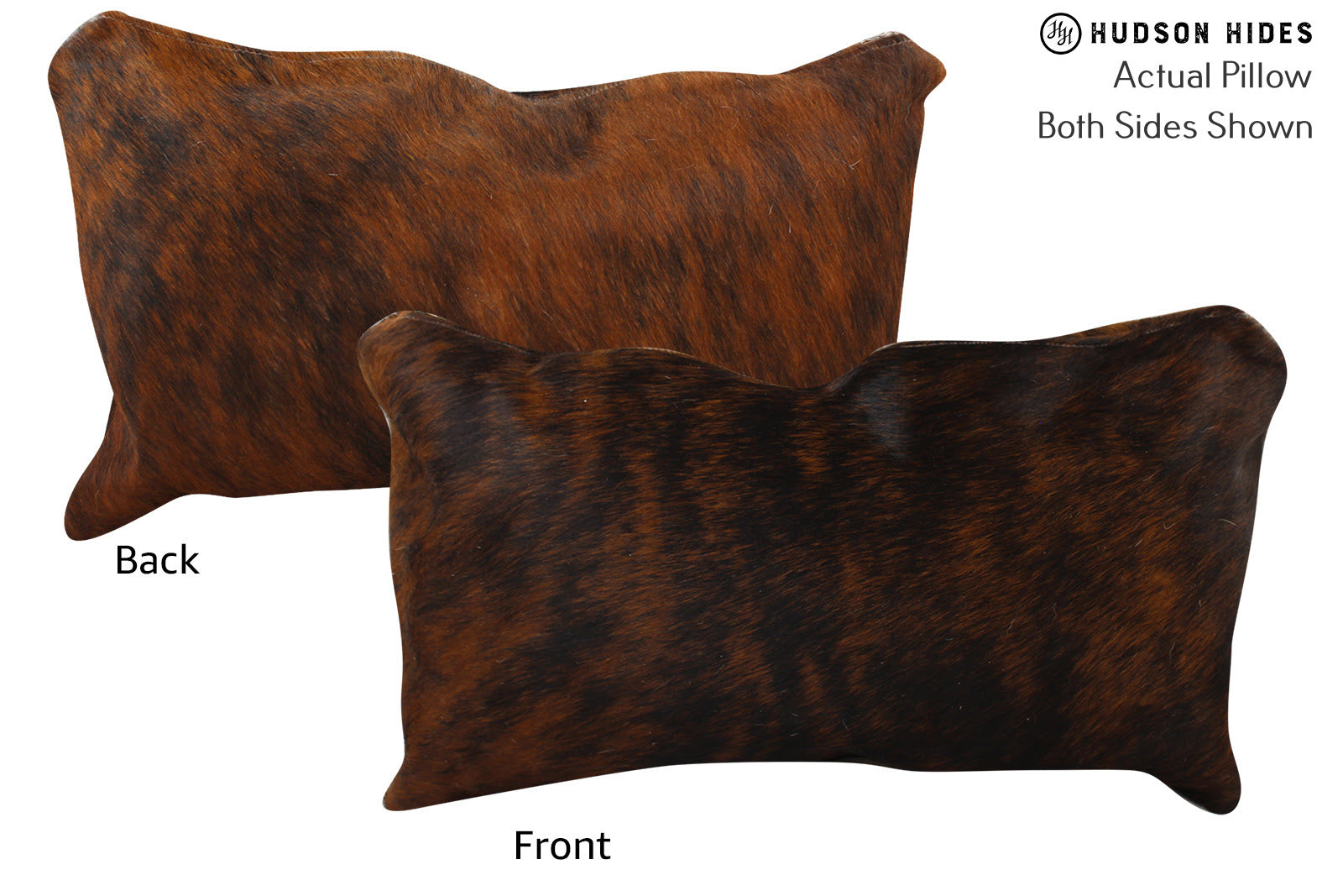 Dark Brindle Cowhide Pillow #73351