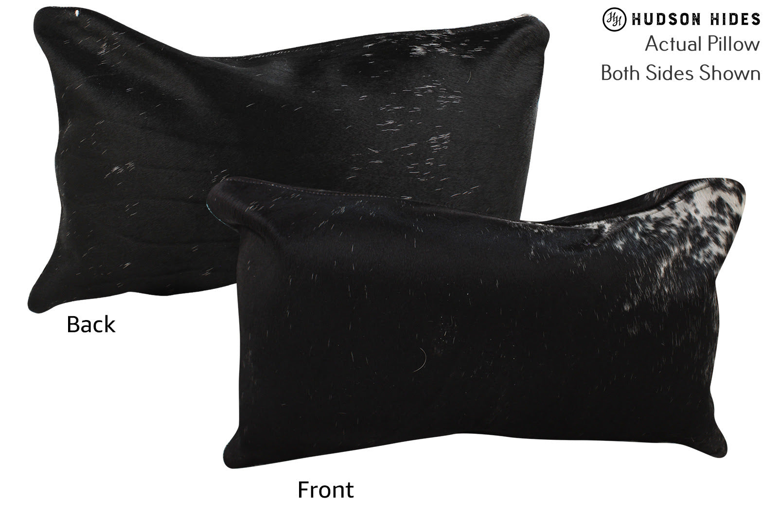 Black and White Cowhide Pillow #73354